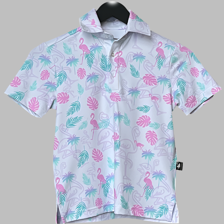 Electric Poolside Youth/Teen Polo