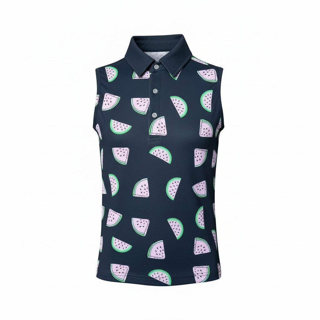 One in a Melon Ladies Sleeveless Polo