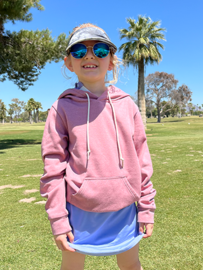 Poolside Palms Adult Golf Hoodie