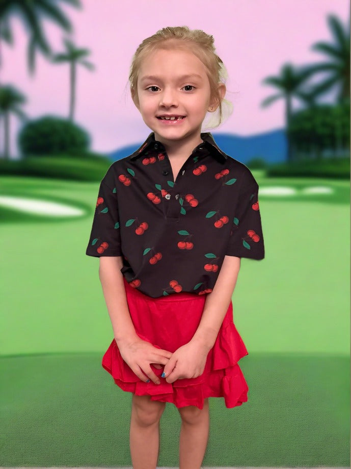 Cherry Bomb Youth/Teen Polo