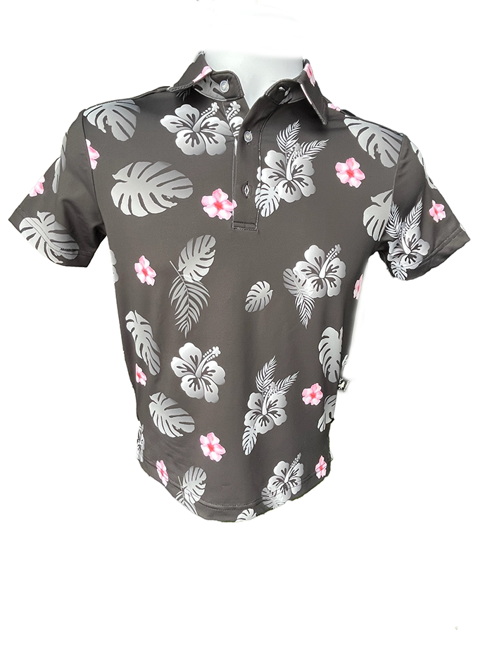 Aloha Midnight Mens Polo