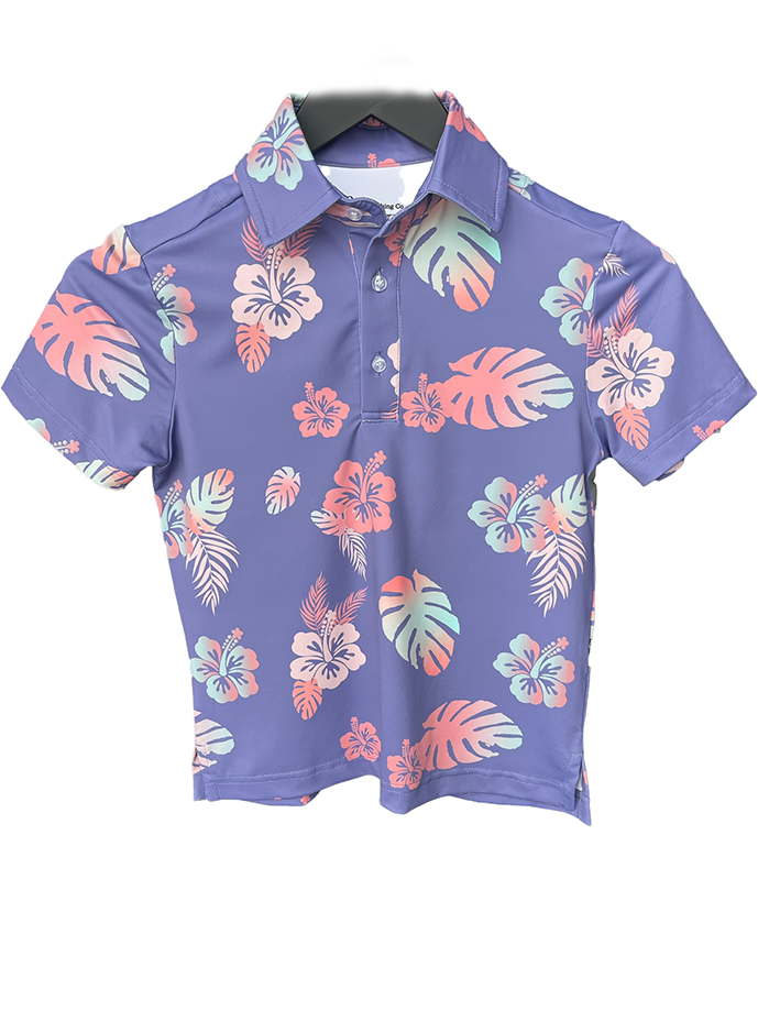 Aloha Vibes Youth/Teen Polo