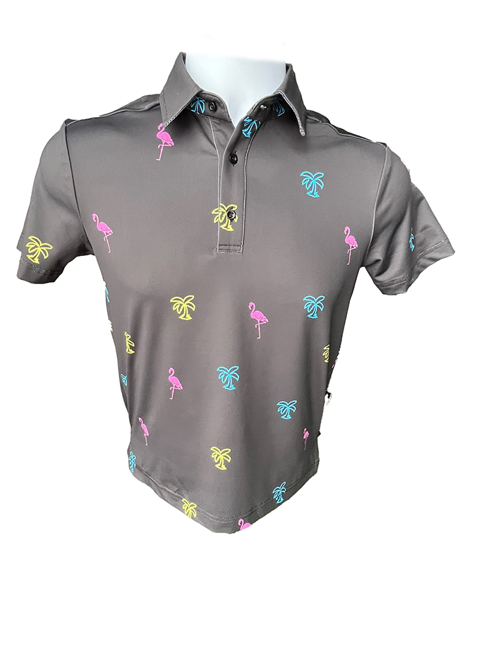 Cali Palms Mens Polo