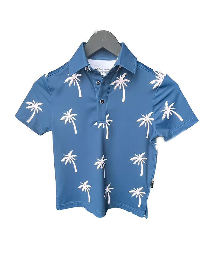 Easy Par Crystal Palms Mens Polo