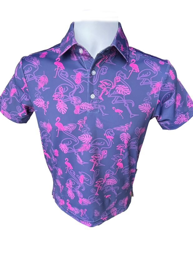 Flamingo Fairways Mens Polo