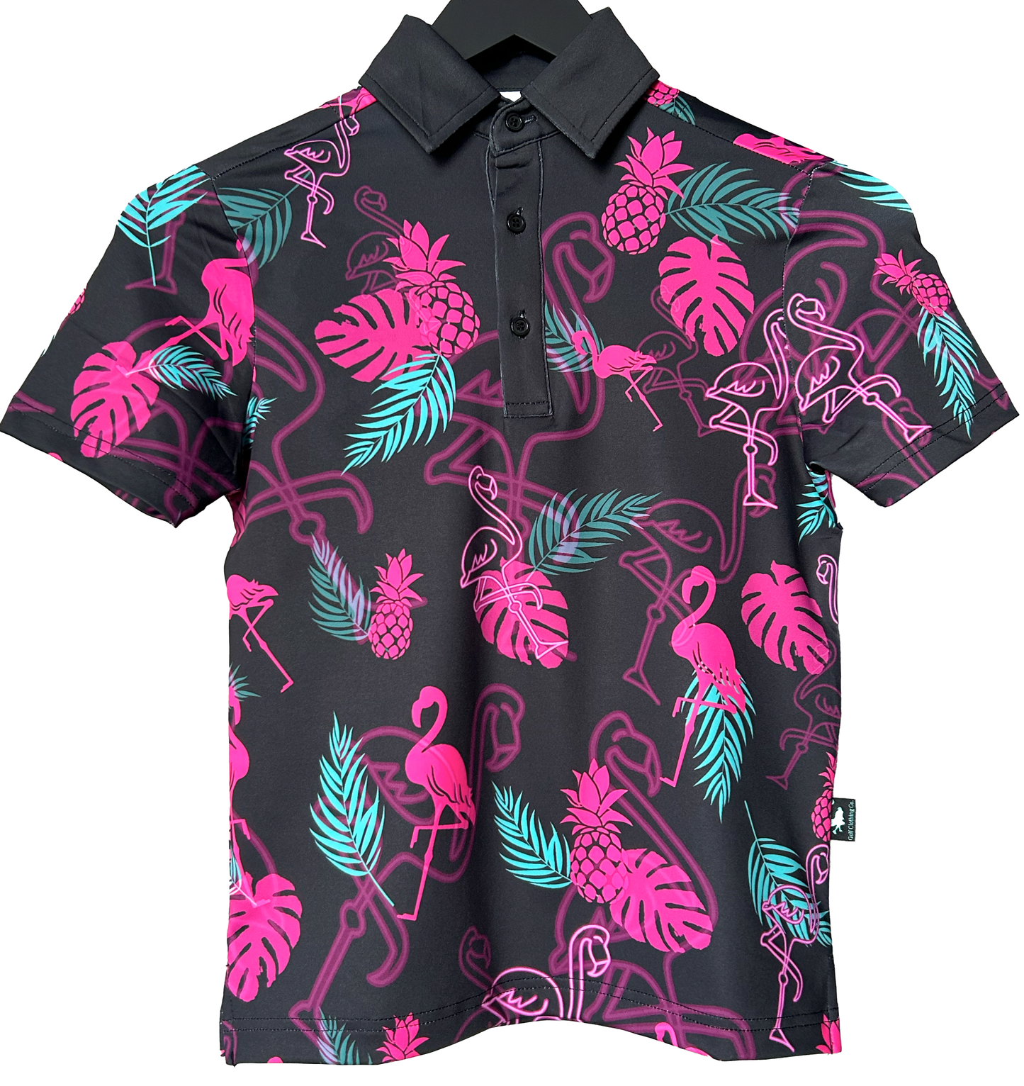 Electric Flamingo Youth/Teen Polo