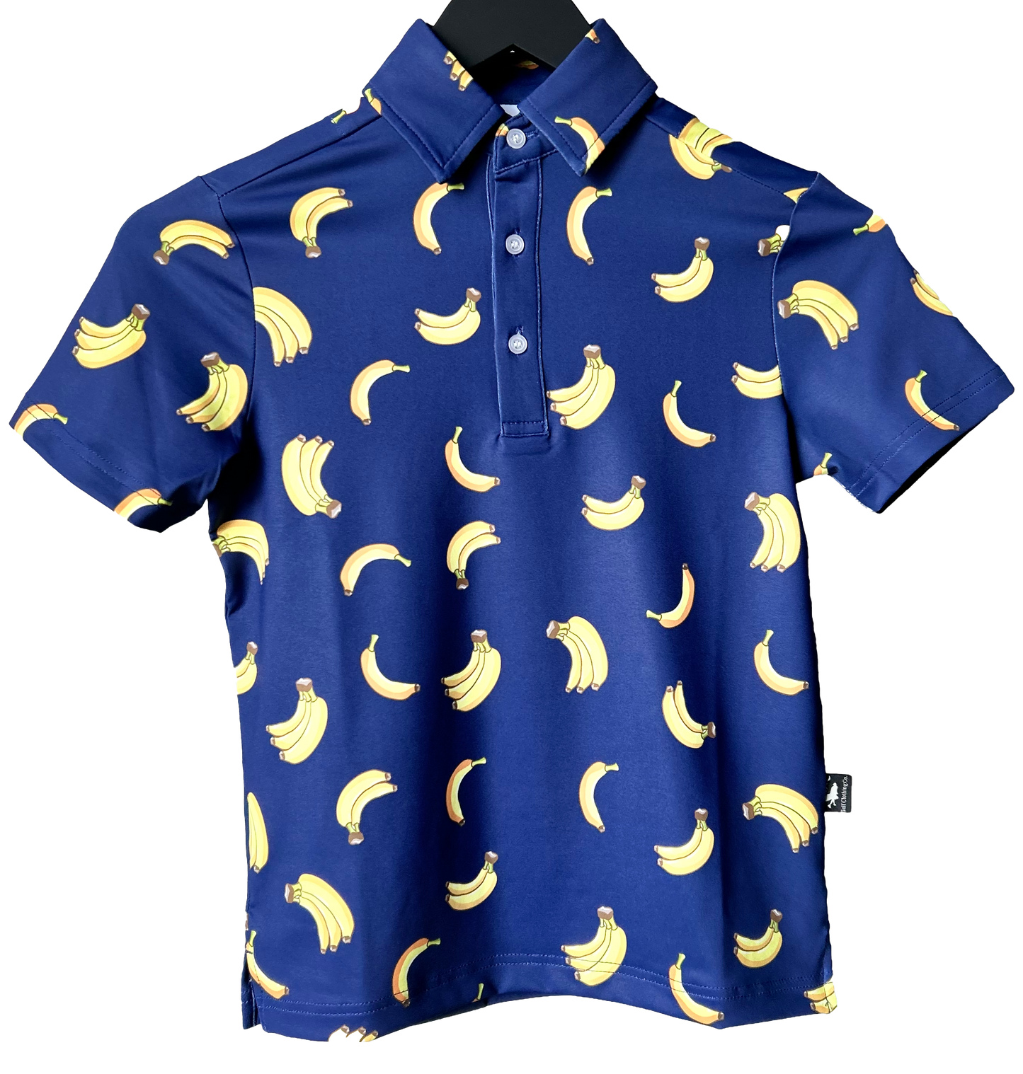 Gone Bananas Mens Polo - Neon Navy