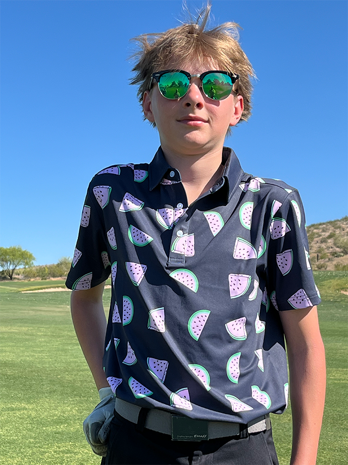 One in a Melon Youth/Teen Polo